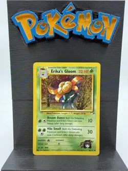 Pokemon TCG Erika’s Gloom 46/132 Gym Heroes Uncommon WOTC Vintage Card - Image 1