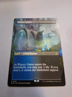 MTG Watery Grave (Borderless) Ravnica Remastered - Image 1
