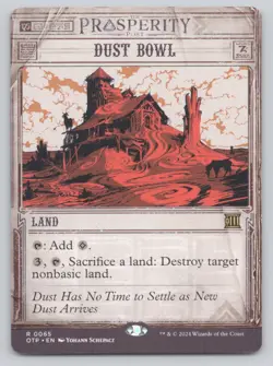 Dust Bowl Normal R Outlaws of Thunder Junction: Breaking News 65 NM - Image 1