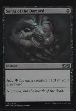 Ultimate Masters #115 Songs of the Damned FOIL - Image 1