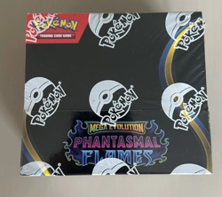 Pokemon TCG Mega Evolution Phantasmal Flames Booster Box Brand New & Sealed - Image 1