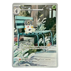Spewpa 089/088 Illustration Rare IR Holo Me03: Perfect Order Pokemon Card TCG - Image 1