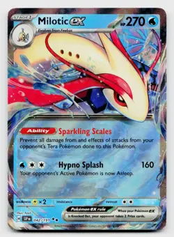 Milotic ex Double Rare Holo Card Pokemon TCG - Image 1