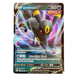 Umbreon V 094/203 Single Strike Holo Ultra Rare SWSH07: Evolving Skies Pokemon - Image 1