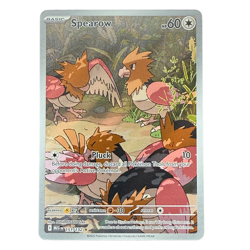 Spearow 151/132 Illustration Rare IR ME01: Mega Evolution Pokemon Card TCG - Image 1