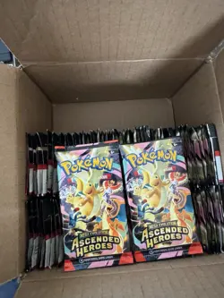 SEALED Ascended Heroes ME Pokemon Booster Pack NEW *LOT OF 100* - Image 1