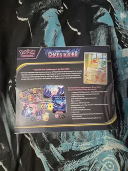Pokemon Center Chaos Rising ETB Elite Trainer Box Brand New & Sealed - Image 3