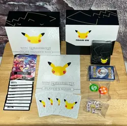 Pokemon Celebrations Elite Trainer Box ETB 25th Anniversary EMPTY box + Contents - Image 5
