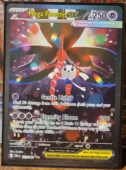 Pokemon TCG Floette 117/86 Full Art Chaos Rising Holo New Mint - Image 1
