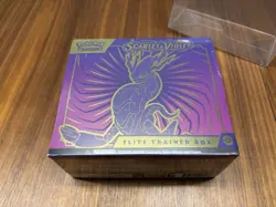 Scarlet & Violet Base Pokemon Elite Trainer Box ETB [Miraidon] - Image 1