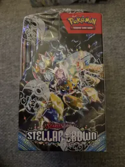 Pokemon TCG Stellar Crown Half Booster Box Sealed | 18 Packs - Image 3