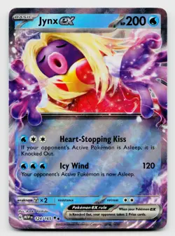 Sv: Scarlet & Violet 151 Pokemon TCG Jynx ex 124/165 Double Rare Holo Card - Image 1