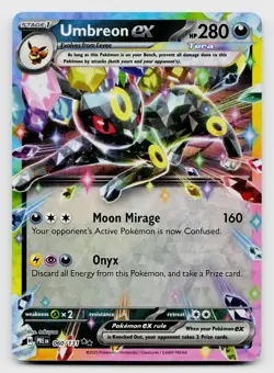 Pokemon TCG Pokemon Umbreon ex Double Rare Holo Card 060/131 - Image 1