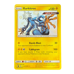 Xurkitree SV14/SV94 Hidden Fates: Shiny Vault Shiny Holo Rare Pokemon TCG Card - Image 1