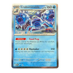 Crabominable 13 SVP134 Steller Crown Holo SVP Black Star Promo Card Pokemon TCG - Image 1