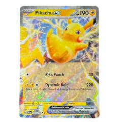 Pikachu ex 063/193 Double Rare SV02: Paldea Evolved Pokemon Card TCG - Image 1