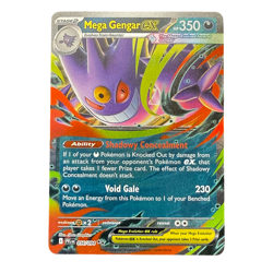 Mega Gengar ex 056/094 Double Rare Holo ME02: Phantasmal Flames Pokemon Card TCG - Image 1