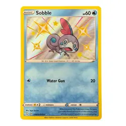 Sobble SV025/SV122 SHFSV: Shining Fates: Shiny Vault Holo Rare Card Pokemon TCG - Image 1