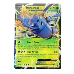 Heracross ex 4/111 Furious Fist Ultra Rare Holo Card Pokemon TCG - Image 1