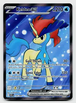 Pokemon TCG Keldeo ex 159/086 Ultra Rare Holo Card - Image 1