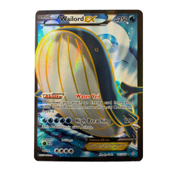 Pokemon Wailord EX 147/160 Full Art Ultra Rare Holo Card XY Primal Clash TCG - Image 1
