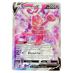 Enamorus V (Full Art) Ultra Rare SWSH11: Lost Origin 178/196 Pokemon TCG Card - Image 1