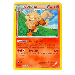 Pokemon Next Destinies Rare Card Arcanine 12/99 (Non Holo) LP TCG Card - Image 1