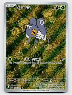 Pokemon TCG Nymble IR Illustration Rare Holo Card 096/094 - Image 1