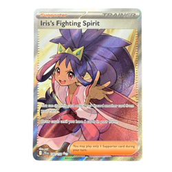 Iris's Fighting Spirit 180/159 SV09 Journey Together Ultra Rare Card Pokemon TCG - Image 1