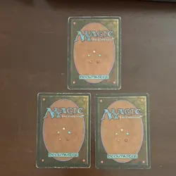 Magic: The Gathering Force of Nature x3 Unlimited 1993 Green Creature, Eng - Image 2