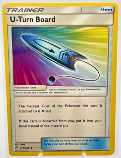 U-Turn Board 211/236 Unified Minds Pokemon Trainer Card - Image 1