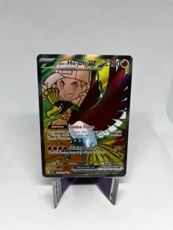 Pokemon TCG Ethans Ho-Oh ex 209/182 Ultra Rare – Destined Rivals – Near Mint - Image 1
