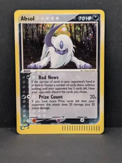 Absol 1/97 EX Dragon Holo Rare e-reader Pokemon TCG Nintendo NM - Image 1