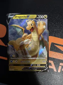 Dragonite V 049/078 Pokemon GO Holo Nm - Image 1