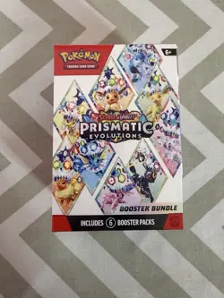 Pokemon Scarlet and Violet Prismatic Evolutions Booster Bundle (Factory Sealed) - Image 1