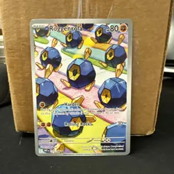 Roggenrola Illustration Rare White Flare 127/086 Pokemon near mint ships fast - Image 1
