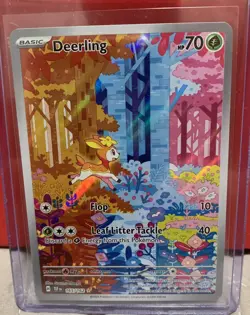 Deerling 165/162 IR Temporal Forces NM/M Pokemon TCG - Image 1