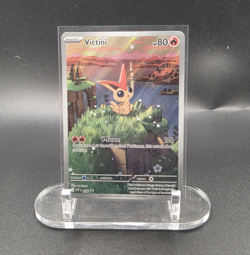 Pokemon TCG Victini 208 SV Scarlet & Violet Promo Holo 80HP Basic Eng - Image 1