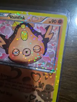 Pokemon Stunfisk Legendary Treasures Radiant Collection Holo RC12/RC25 HP90 Eng… - Image 5