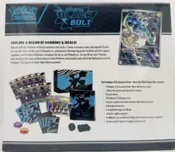 Pokemon TCG Black Bolt Elite Trainer Box ETB - NEW Factory Sealed - Image 2