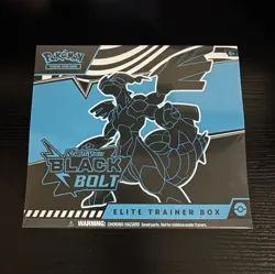 Pokemon Black Bolt Elite Trainer Box Zekrom Thundurus . MESSAGE BEFORE BUYING!!! - Image 1