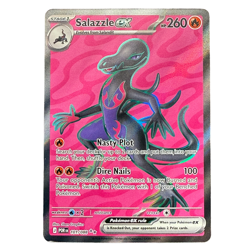 Salazzle ex 101/088 Ultra Rare Full Art Holo Me03: Perfect Order Pokemon TCG - Image 1