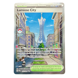 Lumiose City 111/088 Ultra Rare Full Art Holo ME03: Perfect Order Pokemon TCG - Image 1