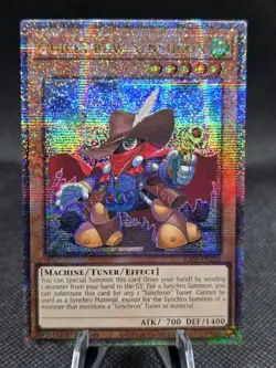 Yugioh! Quick Quickdraw Synchron - RA03-EN228 - Quarter Century Rare - Image 1