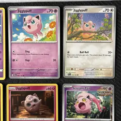 10x Pokemon Card Jigglypuff Wigglytuff Scream Tail Bundle Fairy Type No dups NM - Image 3