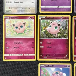 10x Pokemon Card Jigglypuff Wigglytuff Scream Tail Bundle Fairy Type No dups NM - Image 5