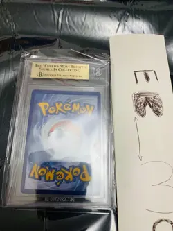 Pokemon TCG Vulpix Illustration Rare Card #138/132 Mega Evolutions BGS 10 - Image 3