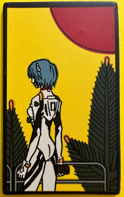 Rei Ayanami Neon Genesis Evangelion HANAFUDA Playing Card Japanese - Image 2