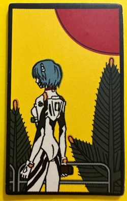 Rei Ayanami Neon Genesis Evangelion HANAFUDA Playing Card Japanese - Image 3