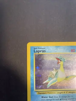 Lapras 10/62 Pokemon TCG 1999 Fossil Unlimited Holo Rare #1 - Image 2